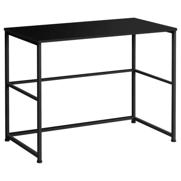 Monarch Computer desk - 40"l / / metal - Black Clearance