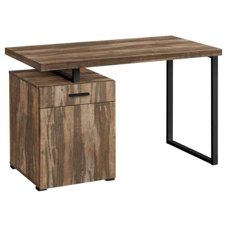 Monarch Computer desk - 48"l / reclaimed left/ right facing - Brown Online