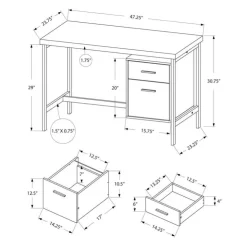 Monarch Computer desk - 48