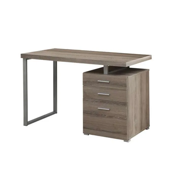 Monarch Computer desk - 48"l / left or right facing - Dark Taupe Hot