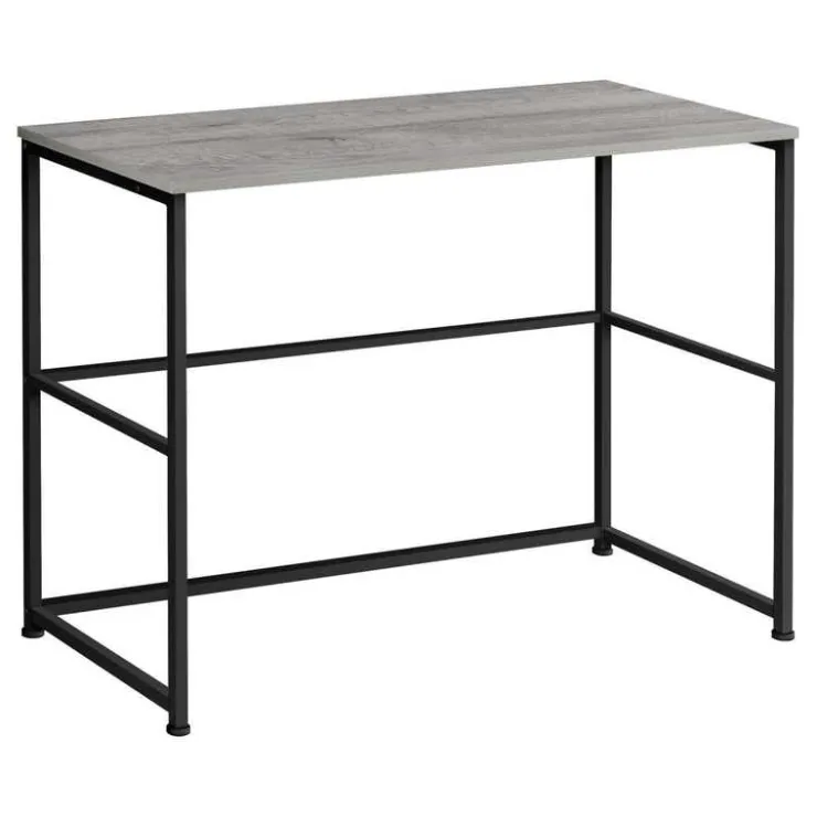 Monarch Computer desk - 40"l / / black metal - Grey