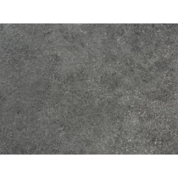 Monarch Computer desk - 42"l / stone-look / black metal - Grey