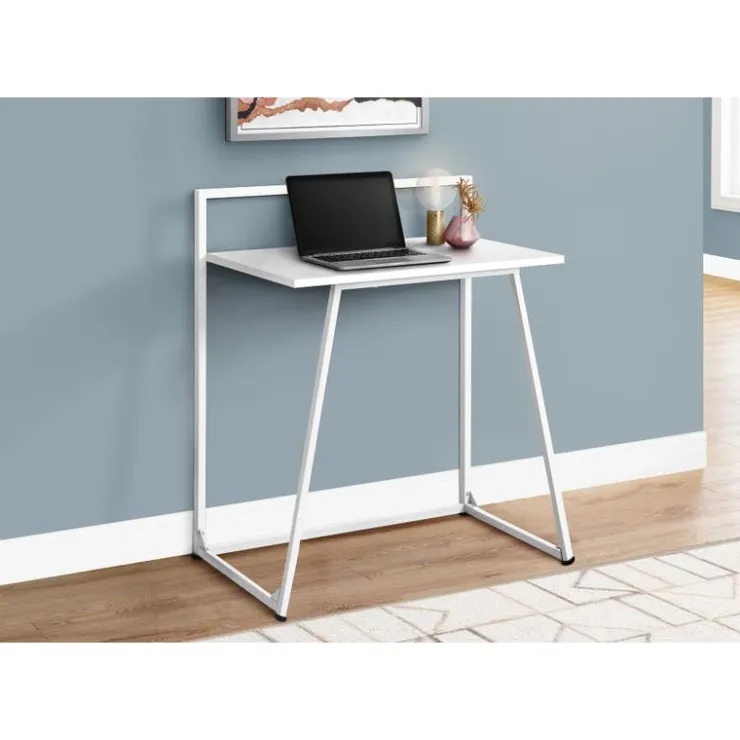 Monarch Computer desk - 30"l / juvenile / metal - White Outlet