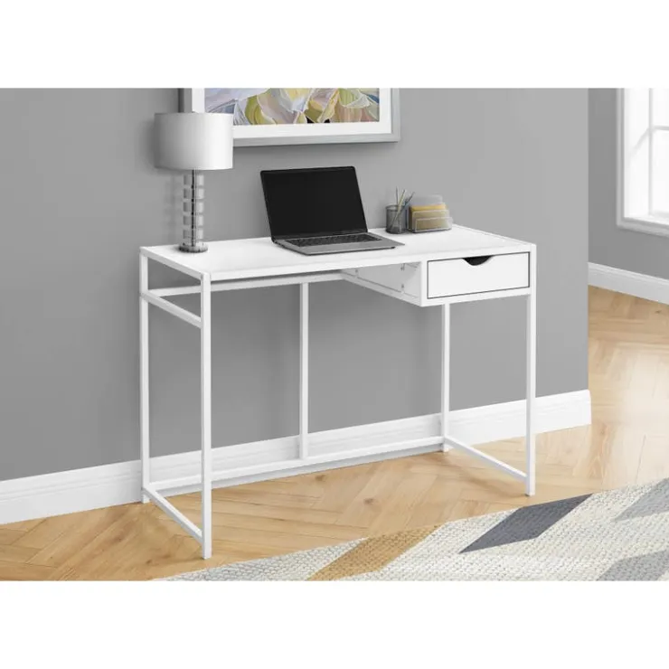 Monarch Computer desk - 42"l / / metal - White Online