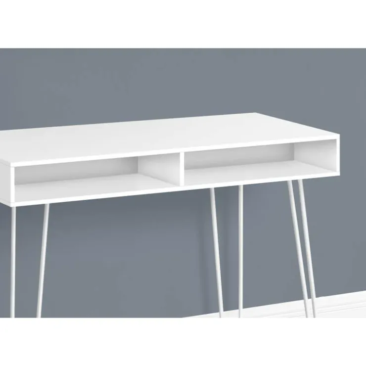 Monarch Computer desk - 40"l / / metal - White Hot