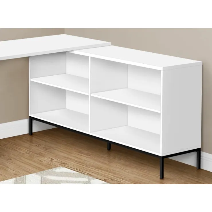 Monarch Computer desk - 60"l / l-shaped corner - White Best