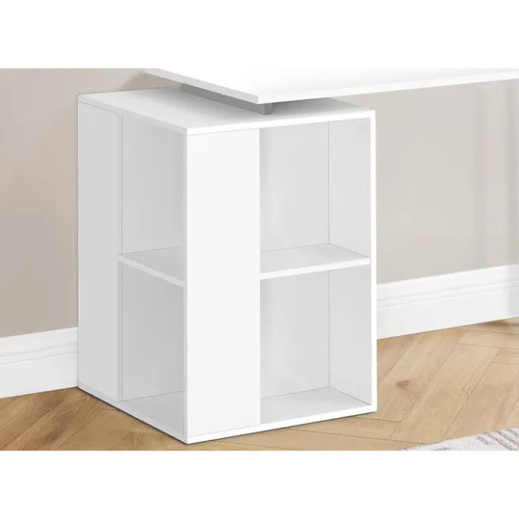 Monarch Computer desk - 55"l / left or right facing - White Discount