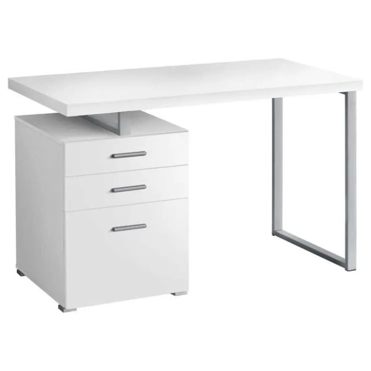 Monarch Computer desk - 48"l / left or right facing - White Sale