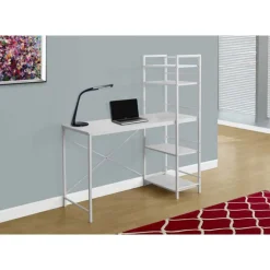 Monarch Computer desk - 48"l / top / metal - White New