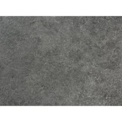 Monarch Computer desk - 58"l/ stone-look/ black metal corner - Grey Clearance