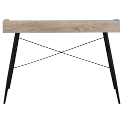 Monarch Computer desk - small hutch / 2 storage cubbies / 1 shelf - 48