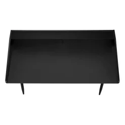 Monarch Computer desk - small hutch / 2 storage cubbies / 1 shelf - 48