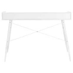 Monarch Computer desk - small hutch / 2 storage cubbies / 1 shelf - 48