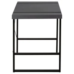 Monarch Computer desk - thick-panel desktop / inset metal legs - 48