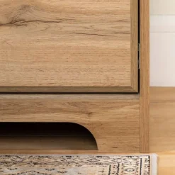 Meubles South Shore Computer Desk with Hutch - South Shore NORDIK OAK Clearance
