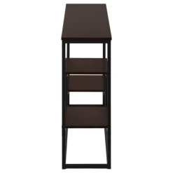 Monarch Console table - multi-tier / 3 shelves / rectangular - 48"l - / blac - Espresso Best
