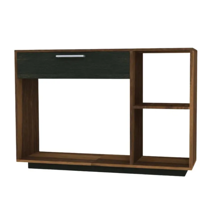 MEQ Console Table - Slate and Walnut SLATE/WALNUT Outlet