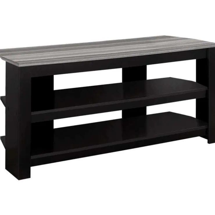 Monarch Corner TV Stand 42" - Black Outlet