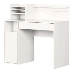 Meubles South Shore Craft Table With Hutch - South Shore Pure White Hot