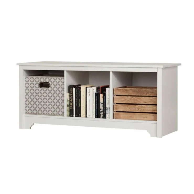 Meubles South Shore Cubby Storage Bench - South Shore PURE WHITE Best