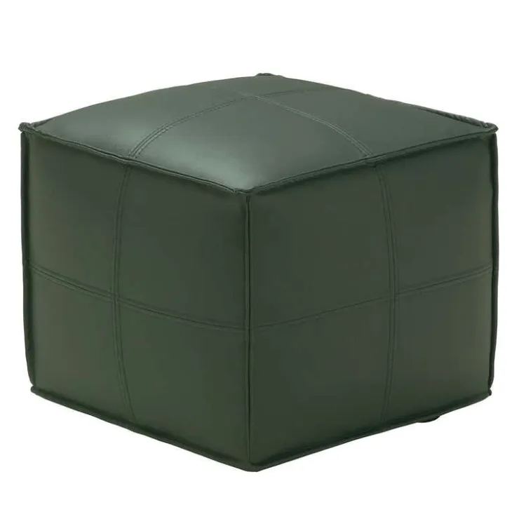Cube Pouf - GREEN Clearance