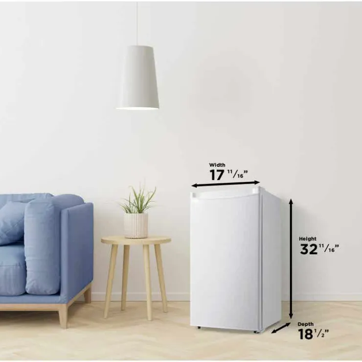 Danby 3.2 cu ft Compact Refrigerator Compact - DCR032A2WDD White