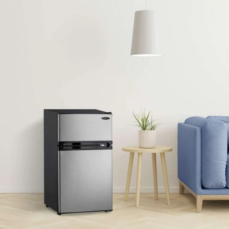 Danby 3.1 cu ft Compact Refrigerator Compact - DCR031B1BSLDD Stainless Best