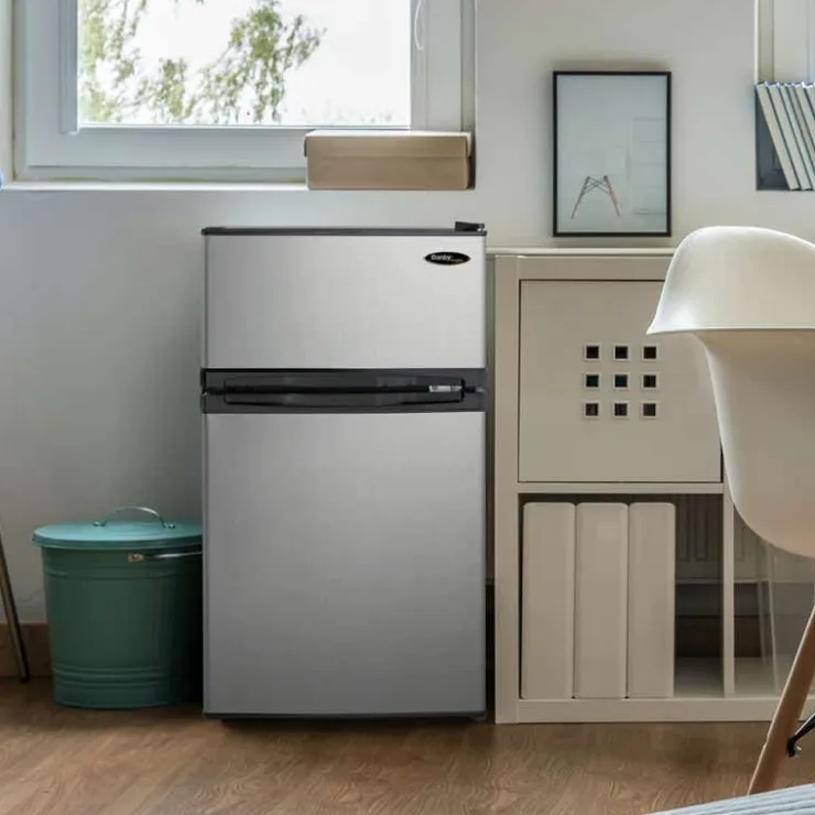 Danby 3.1 cu ft Compact Refrigerator Compact - DCR031B1BSLDD Stainless Best