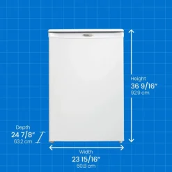 Danby 4,3 Cu Ft Freezer , Vertical, 24