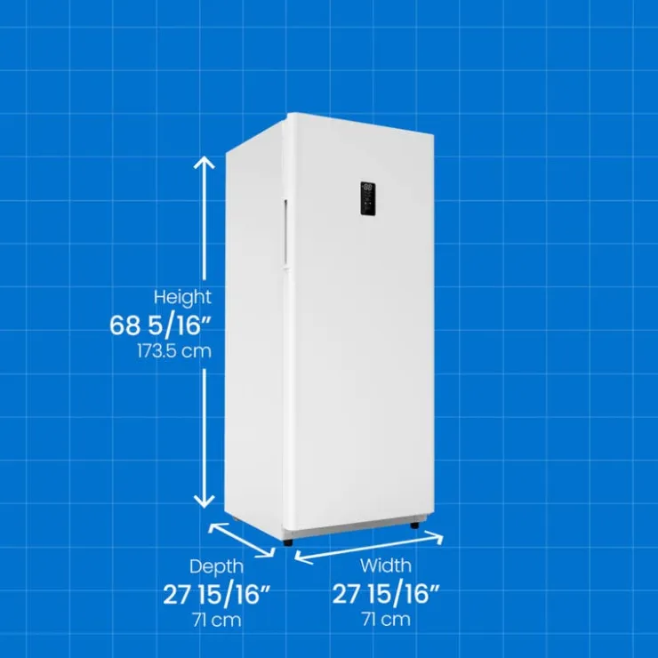 Danby 14 Cu Ft Freezer , Vertical, 28" - DUF140A1WDB White Outlet