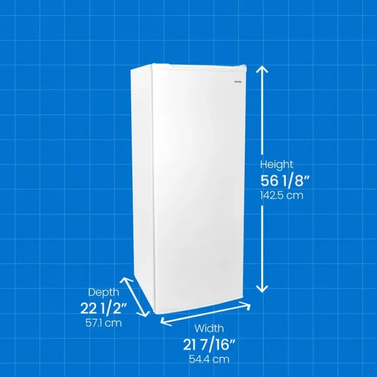 Danby 6 cu. ft. Freezer , Vertical, 22" - DUFM060B2WDB White Sale