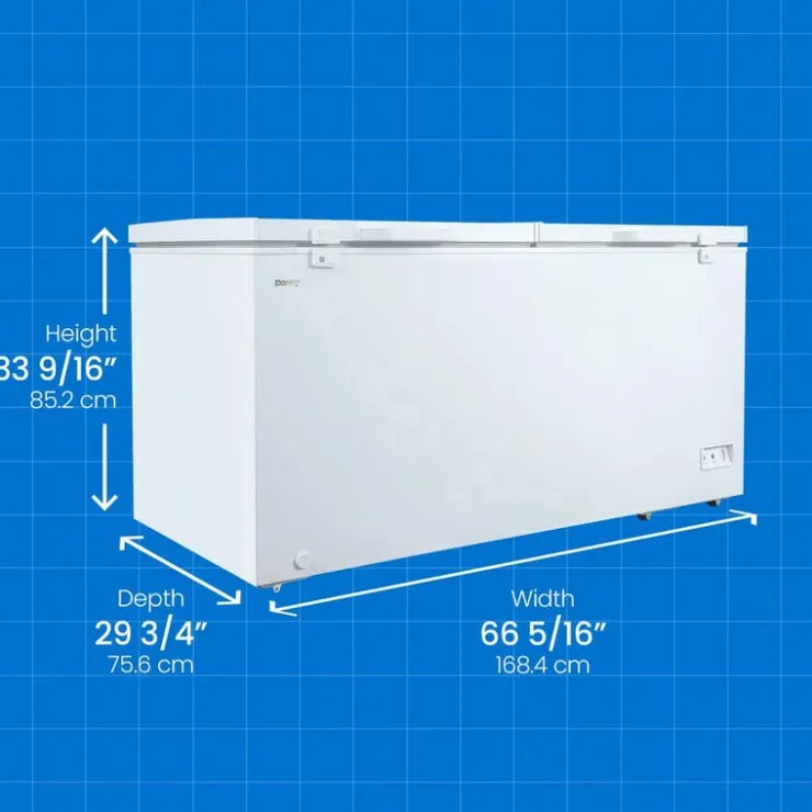 Danby 17,1 Cu Ft Freezer , Honrizontal, 66.5" - DCFM171A1WDB White Discount