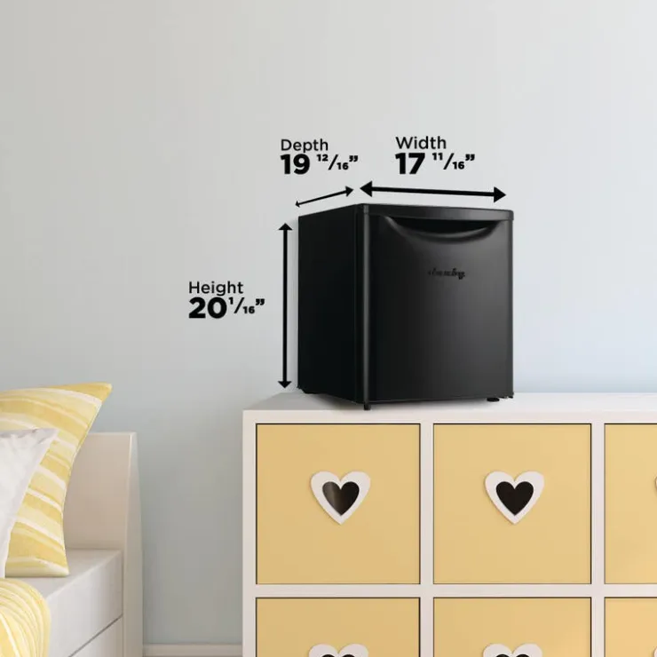 Danby 1,7 Cu Ft Refrigeraor Compact - DAR017A3BDB Black Clearance