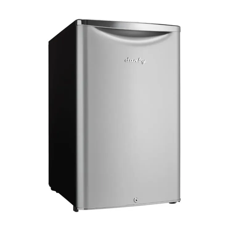 Danby 4,4 Cu Ft Refrigerator Compact - DAR044A6DDB Stainless New