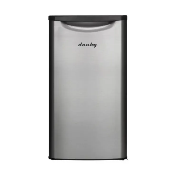 Danby 3,3 Cu Ft Refrigerator Compact - DAR033A6BSLD Stainless
