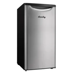 Danby 3,3 Cu Ft Refrigerator Compact - DAR033A6BSLD Stainless