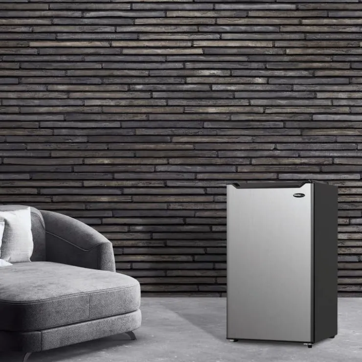 Danby 4,4 Cu Ft Refrigerator Compact - DCR044B1SLM Stainless Discount