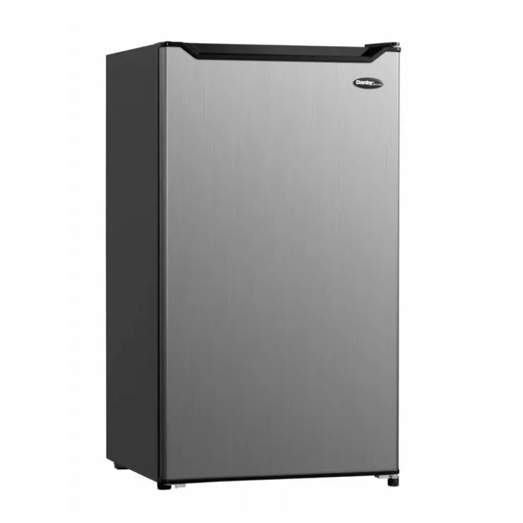 Danby 3,3 Cu Ft Refrigerator Compact - DCR033B2SLM Stainless Clearance