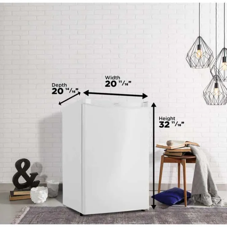 Danby 4,4 cu ft Refrigerator Compact - DAR044A4WDD White Online