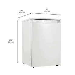 Danby 2,6 Cu Ft Refrigerator Compact - DAR026A1WDD White