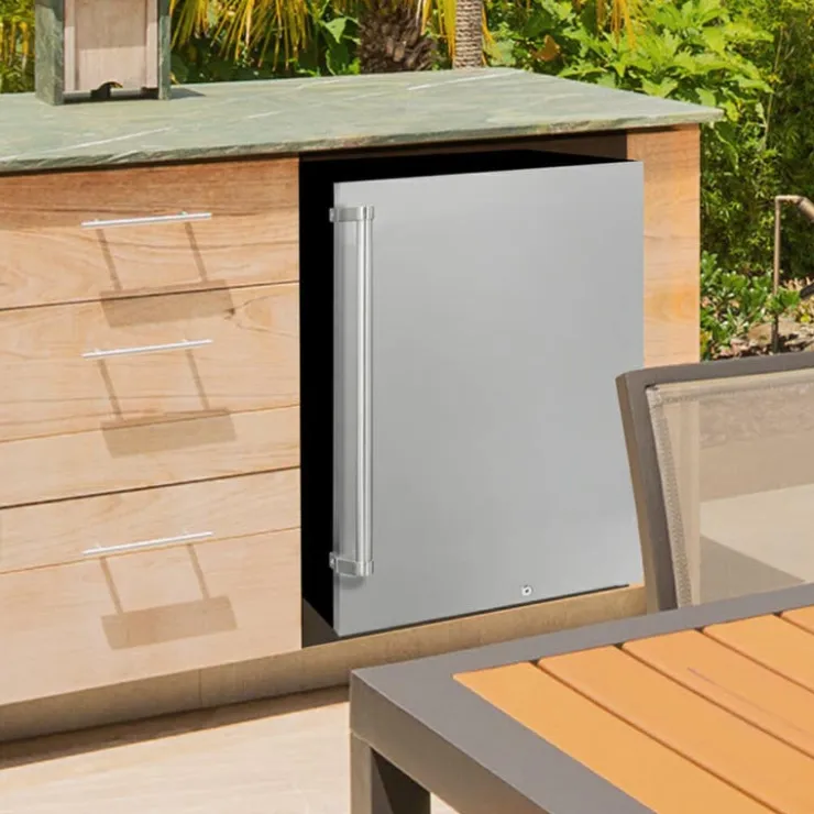 Danby 4,4 Cu Ft Refrigerator Compact - DAR044A1SSO- Stainless
