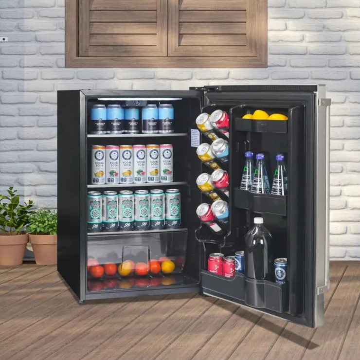Danby 4,4 Cu Ft Refrigerator Compact - DAR044A1SSO- Stainless