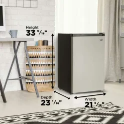 Danby 4,5 Cu Ft Refrigerator Compact - DCR045B1BSLDB Stainless Online