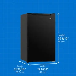 Danby 4,4 Cu Ft Refrigerator Compact - DCR044B1BM Black Online