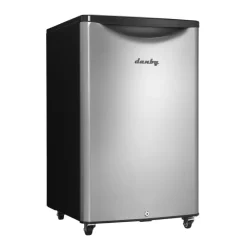 Danby 4,4 Cu Ft Refrigerator Compact - DAR044A6BSLD Stainless Best