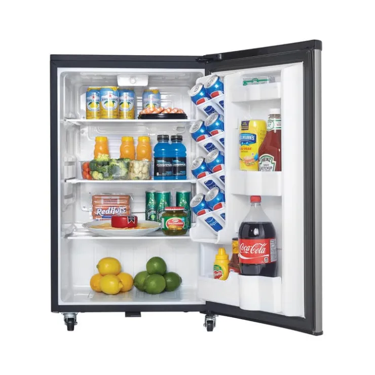 Danby 4,4 Cu Ft Refrigerator Compact - DAR044A6BSLD Stainless Best