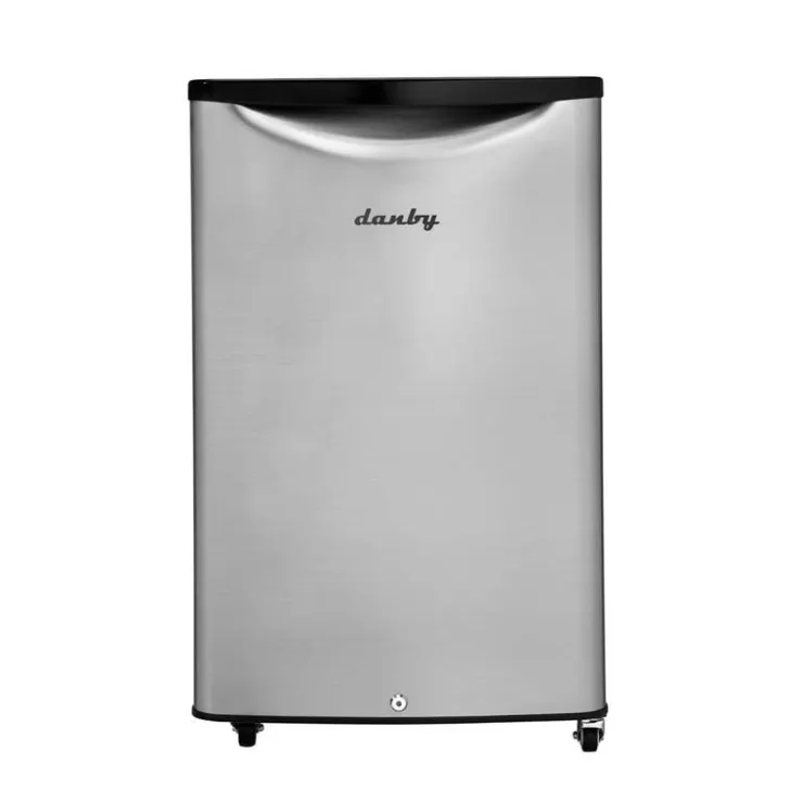 Danby 4,4 Cu Ft Refrigerator Compact - DAR044A6BSLD Stainless Best