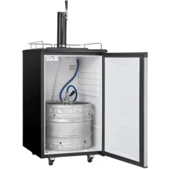 Danby 5.4 cu. ft. Single Tap Keg Cooler 21" - DKC054A1BSLD Stainless New