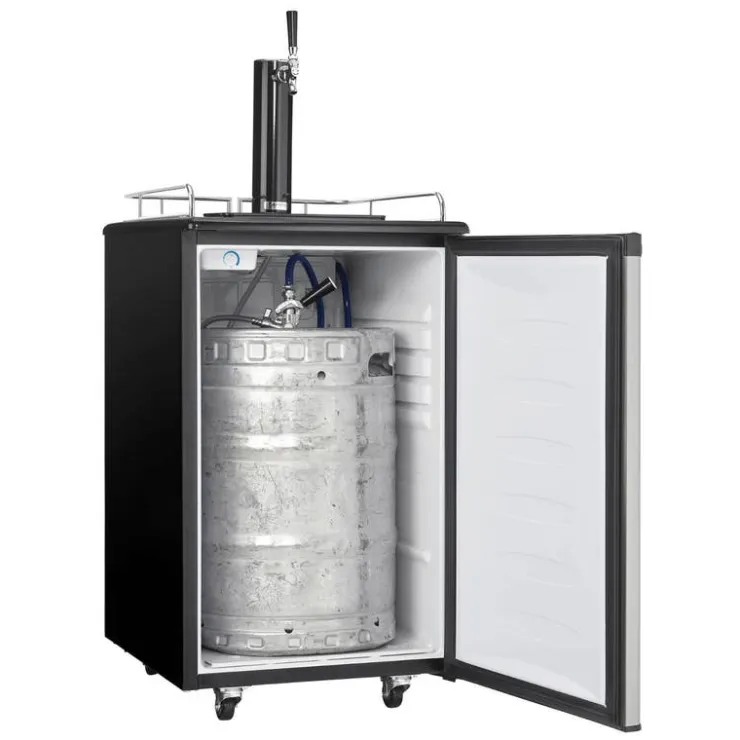 Danby 5.4 cu. ft. Single Tap Keg Cooler 21" - DKC054A1BSLD Stainless New