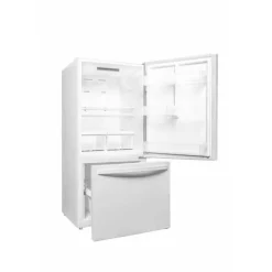 Danby 30 In 18.7 Cu ft Refrigerator Bottom Freezer - DBM187E1WDB White Clearance